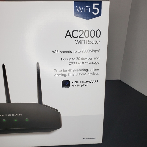 WiFi Router NETGEAR AC2000 (R6850) Wifi5 - Picture 5 of 12